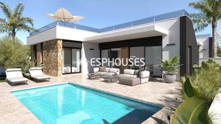 Casa a Rojales. Villa de obra nueva, con piscina, en lo marabú ciudad quesada