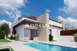 Casa en Desamparados - Hurchillo - Torremendo. Villa adosada en planta baja en vistabella