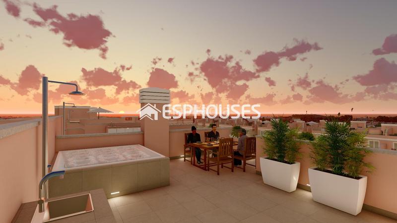 Foto 269479a3-73a9-42d2-9806-545c07e3fda9. Semi detached house with parking pool in Pueblo Latino Pilar de la Horadada