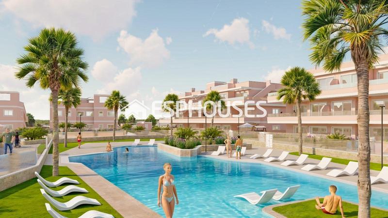 Foto 98a0267f-6095-419b-bc3f-0ce6da73fca8. Semi detached house with parking pool in Pueblo Latino Pilar de la Horadada