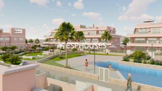 Maison à Pueblo Latino. Bungalow de obra nueva, en planta baja, en pilar de la horadada