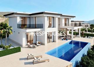Maison à Golf Bahía. Villa contemporáneo en construcción con vistas al mar y montaña