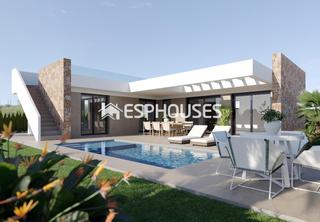 Casa a Hacienda del Álamo Golf. Villa en planta baja en hacienda del álamo