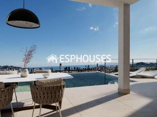 Maison à Golf Bahía. Proyecto de obra nueva en la prestigiosa sierra cortina finestra