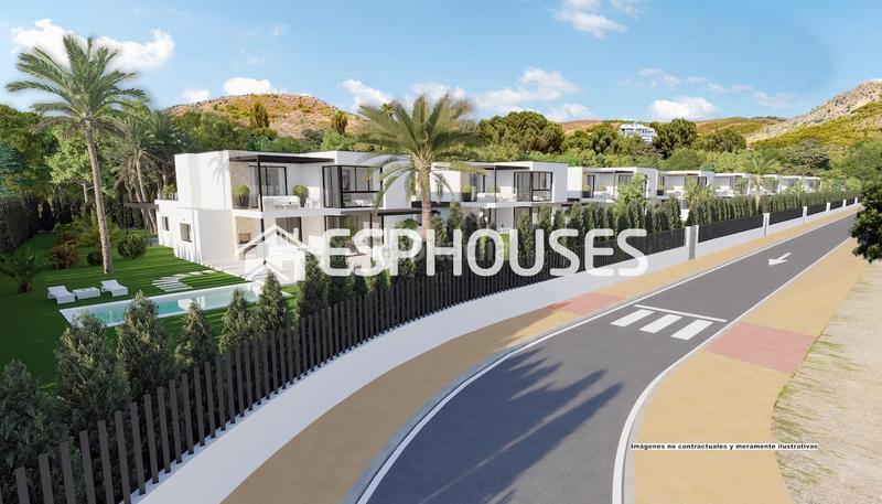 Foto 8bba1fbb-8aaa-46fa-8ffd-f3e54be24b6a. Casa amb calefacció aparcament piscina a La Nucia Pueblo Nucia (la)