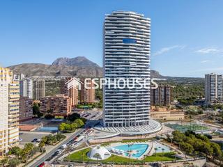 Apartament a Playa Poniente. Apartamento en la cala benidorm con piscina, gimnasio, padel, y