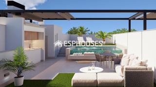 Maison à Pilar de la Horadada Ciudad. Bungalow en planta alta de obra nueva con solárium, cocina de ve