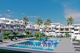 Maison à Balcón de Finestrat-Terra Marina. Bungalow llave en mano en planta baja con terraza, garaje y pisc