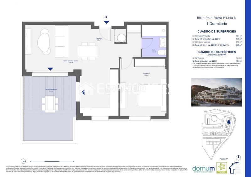 Foto d1aa32a0-d803-4e57-917c-5e1ef63f1a2c. Appartement mit parking pool in San Juan de los Terreros
