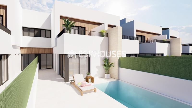 Foto d3d68328-98be-4371-9122-10ebeabf7af2. Casa bifamiliare con parcheggio piscina in Santiago de La Ribera San Javier