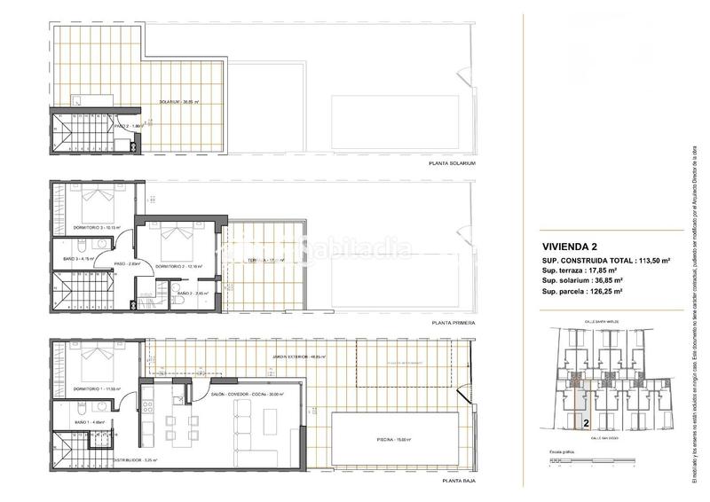 Foto dfba5c40-0221-4689-8d3c-fd2686c28220. Casa bifamiliare con parcheggio piscina in Santiago de La Ribera San Javier