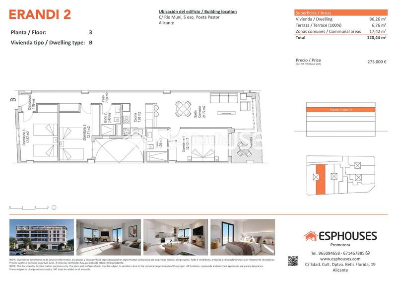 Foto 6cdfb105-b7a3-45a3-bd91-64f6edec16d2. Flat in rio muni 5 in Florida Baja Alicante