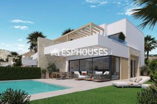 Maison jumelée à Monforte del Cid. Villas adosadas en font del llop village  monforte del cid