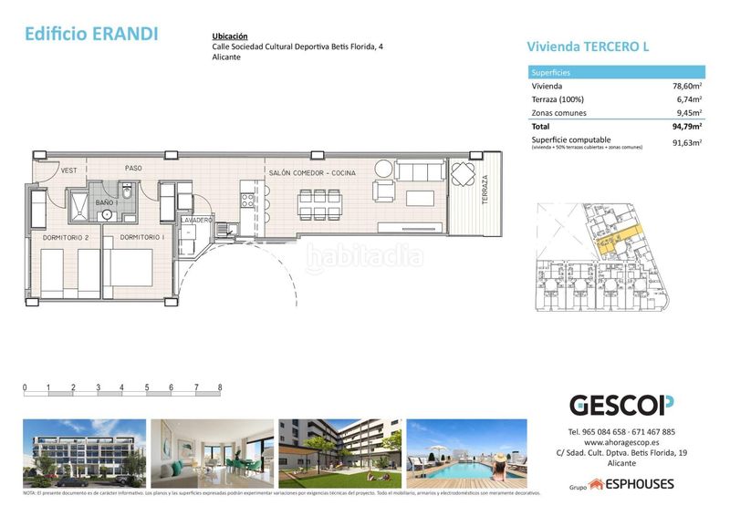 Foto e0e76eaf-6849-4b3a-a955-2b1b69612166. Pis amb aparcament piscina a Florida Baja Alicante