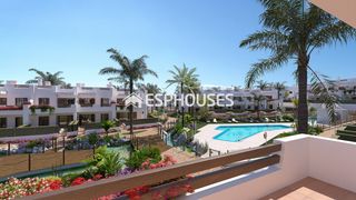 Ground floor in San Juan de los Terreros. Apartamentos en 1ª línea directamente en la playa en mar de pulp