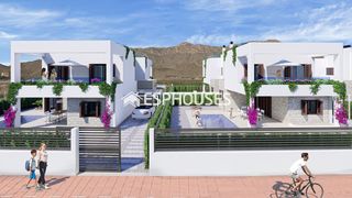 Casa adossada a San Juan de los Terreros. Villas pareadas en mar de pulpi fase ii