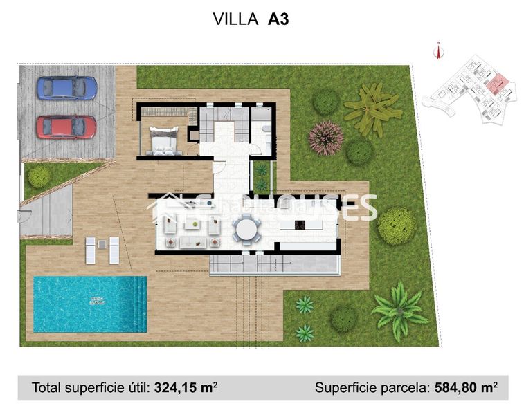 Foto e46f284f-2c58-489f-8a74-d2bfb5beb67f. Xalet amb piscina a Varadero Nucia (la)