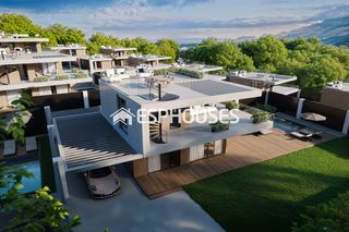 Chalet à Balcón de Ponoig - Polop Paradis - Polop Hills. Villa independiente de obra nueva con piscina privada en polop