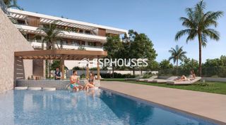 Apartament a Balcón de Finestrat-Terra Marina. Apartamento de obra nueva con amplia terraza y completas zonas c