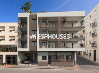 Planta baixa a Centro. Apartamento de obra nueva en planta baja con piscina y a 600 m d