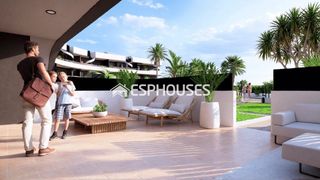 Planta baixa a Centro. Apartamento de obra nueva en planta baja con amplia terraza en l
