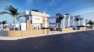 Xalet a Algorfa. Villa independiente de obra nueva en la finca golf, en algorfa