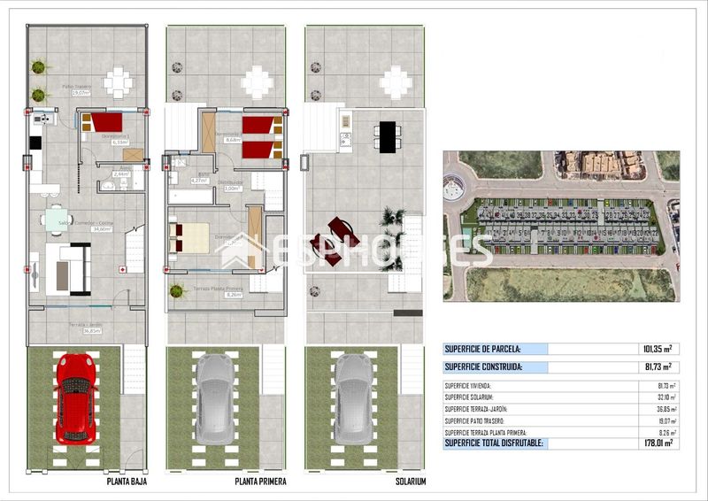 Foto 715f20a7-be8f-451f-8dc4-673d259c16c2. Casa aparellada amb piscina a Cox