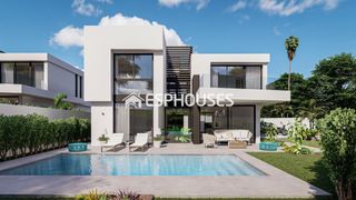 Chalet in Varadero. Exclusiva villa de obra nueva con piscina privada y vistas al ma