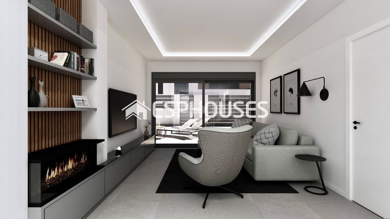 Foto 113352d8-409b-4940-990a-a48921799731. Chalet villa de obra nueva con piscina privada, solárium y sótano en Benijófar