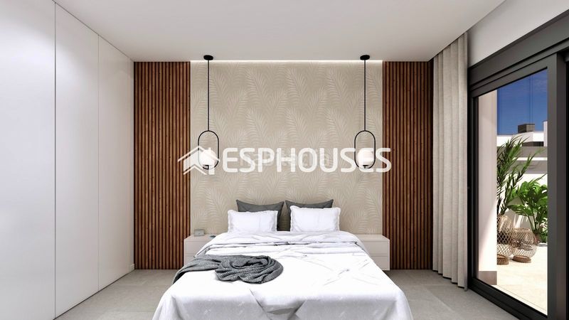 Foto 9a6259d2-272a-42c1-9770-235a8d5510f8. Chalet villa de obra nueva con piscina privada, solárium y sótano en Benijófar