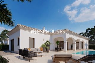 Chalet in Lo Pagán. Villas exclusivas de estilo español en el corazón de san pedro d