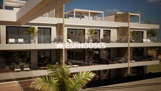 Apartament a Coloma. Apartamento de obra nueva en planta primera con terraza, garaje