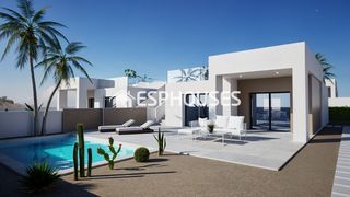 Casa aparellada a Romana (la). Encantadora villa pareada de nueva construcción con jardín y pis