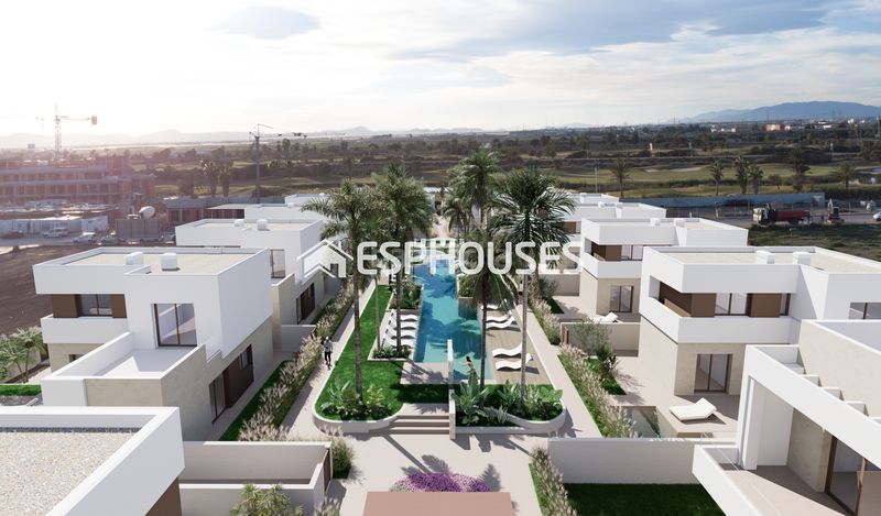 Foto bbcb6d2e-d181-4730-b9d9-e626bc7820c7. Casa amb piscina a Las Lomas de Rame-Bahía Bella Alcázares (Los)