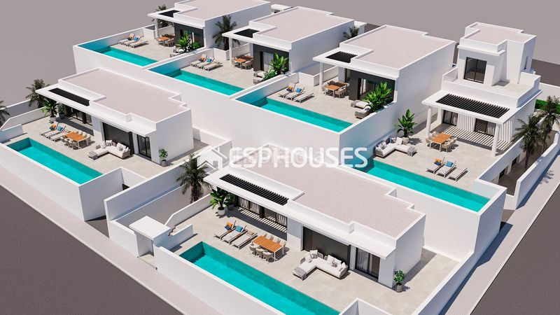 Foto 5a40af91-d0b7-4be3-a3e7-e510949e9a30. Chalet with pool in Pueblo Lucero Rojales