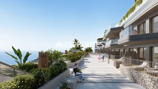 Planta baixa a Isla del Fraile. Apartamento en primera línea con vista a la montaña en águilas