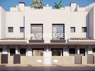 Casa aparellada a Mar Menor golf. Viviendas adosadas en santa rosalie