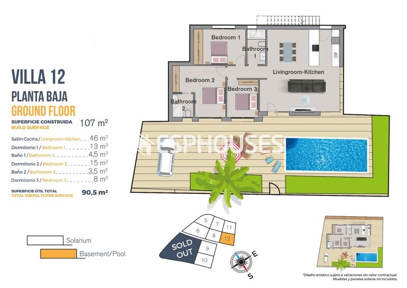 Foto b40cb4c8-8ca7-4839-a6dc-d79211e974fc. Chalet with pool in Golf Bahía Finestrat