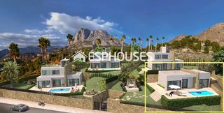 Chalet en Golf Bahía. Chalet independiente de una sola planta en balcón de finestrat