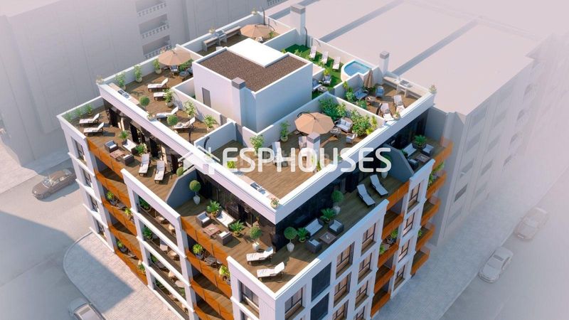 Foto efd6fed8-57e6-4be1-8217-095701dd0199. Penthouse with pool in Parque de las Naciones Torrevieja
