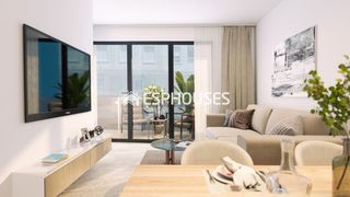 Studio à Centro - Muelle Pesquero. Estudio de obra nueva con terraza y piscina comunitaria a 250 m