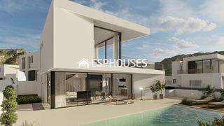 Xalet a Balcón de Ponoig - Polop Paradis - Polop Hills. Proyecto villas modernas  obra nueva en polop