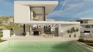 Xalet a Balcón de Ponoig - Polop Paradis - Polop Hills. Proyecto villas modernas  obra nueva en polop