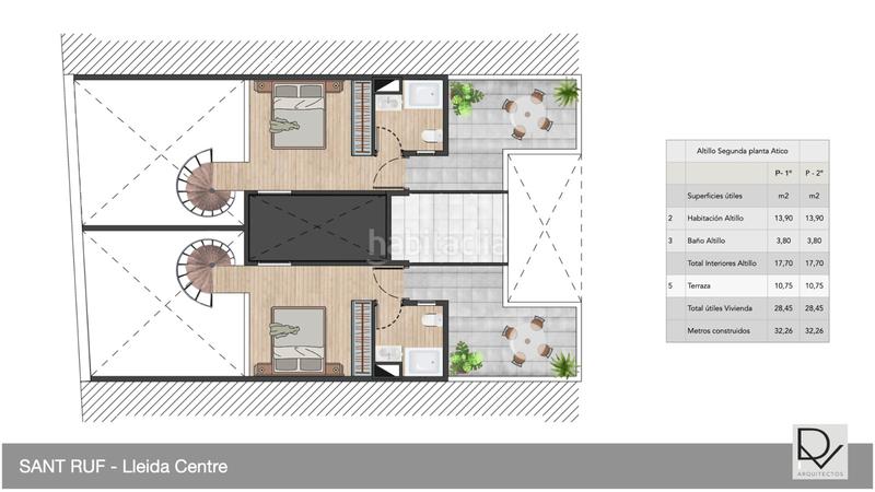 Foto 1047cced-db00-4db8-976d-5aac134d5022. Ático en Príncep de Viana-Clot-Xalets Humbert Torres Lleida