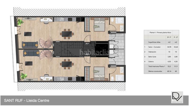 Foto b2da9335-6912-4c7d-acdf-248b96106150. Ático en Príncep de Viana-Clot-Xalets Humbert Torres Lleida