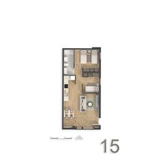 Studio in Xàtiva. Exclusivo piso en planta baja a estrenar en zona palasiet.