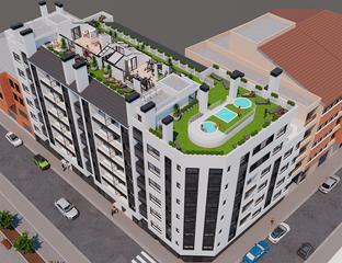 Appartamento in Ensanche - Parque del Oeste. Promoción obra nueva. edificio luz