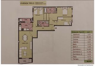 Appartamento in Santa Quiteria - Les Boqueres. Piso con 3 habitaciones, 2 baños y garaje. listo para entrar a v