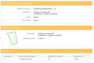 Terreny residencial a Llombai