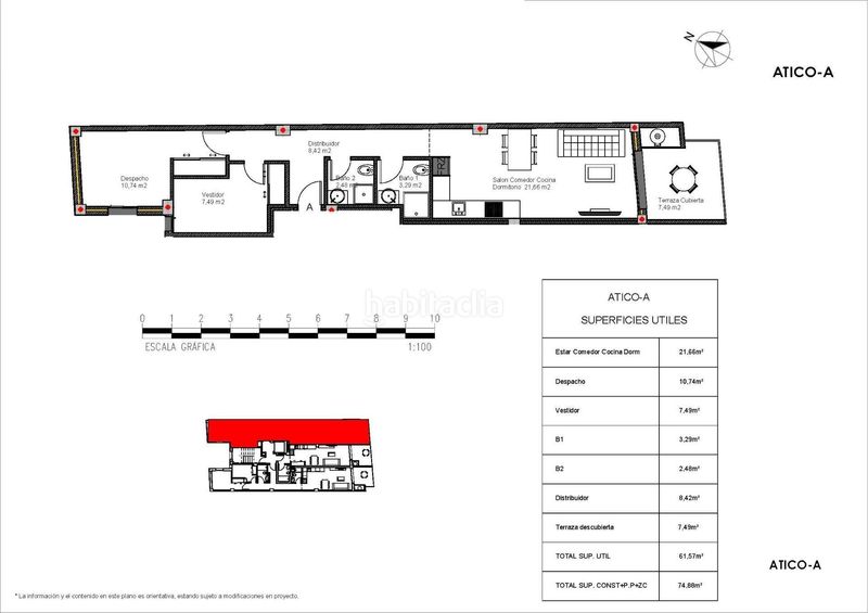 Foto 5a18a261-4d33-42ce-ae9c-ae049fc3d110. Àtic amb piscina a Zona Playa de los Locos Torrevieja